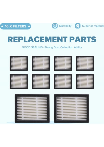 Midea S8 S8+ Robot Süpürge Parçaları Için Hepa Filtre Değişimi (Yurt Dışından) fırsatları