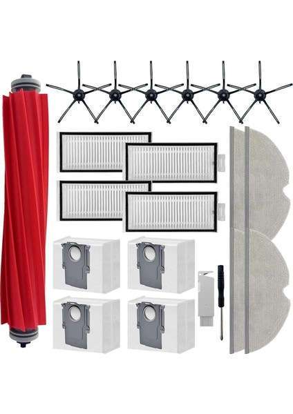 Vorwerk Kobold VC100 Elektrikli Elektrikli Süpürücü Iç Hepa Filtre Aksesuarları Yedek Yedek Kit Yumuşak (Yurt Dışından)
