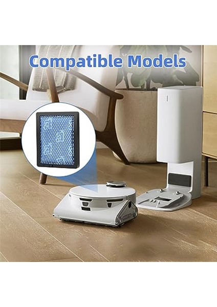 Kyvol Cybovac S31 ve Uoni V980 Plus Q6 Için 6 Adet Vakumlu Toz Torbası (Yurt Dışından) modelleri