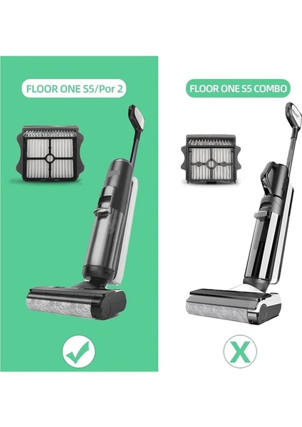 Yedek Elektrikli Süpürge Parçaları, Tineco Zemin Için Filtre Silindir Fırçası One S5/ Pro 2, Kablosuz Vakum Süpürge Aksesuarları (Yurt Dışından) fırsatları