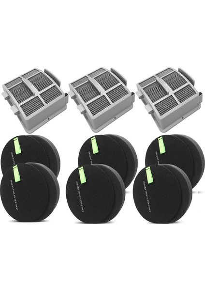 Bissell Yüzeyleri Için Filtreler 3418 3415 Multiclean 3402 3774F 3409 3774 3774G 3775 Powerlifte Dik Vakumları (Yurt Dışından)