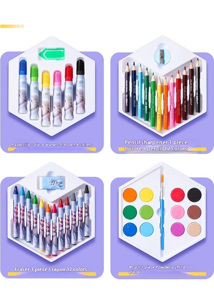 Kırtasiye Hediye Kutusu Ilkokul Öğrencileri Renkli Kalemler Doodle Çizim Seti Çocuk Doğum Günü Hediyesi Hediye Ödülleri (Yurt Dışından) fiyatları
