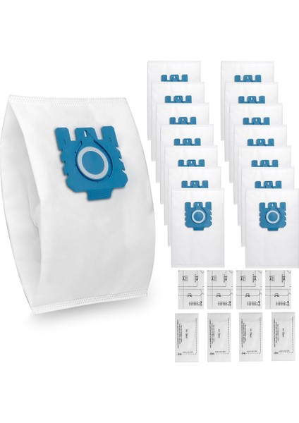 Miele Hyclean 3D Gn Toz Torbaları Için 14 Adet Elektrikli Süpürge Torbası (Yurt Dışından)