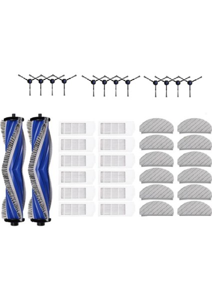 Ecovacs Için 38 Pcs Debot N20 / N20 Plus / N20 Pro Plus Supping Robot Aksesuarları Temizleyici Parçalar Değiştirme (Yurt Dışından) fırsatları
