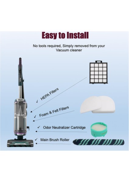 AZ4002 Köpekbalığı Için Uyumlu Filtre Pro/köpekbalığı Gücü Algılama Dik Vakumu AZ4000 AZ4002 AZ4000C (Yurt Dışından) fiyatları