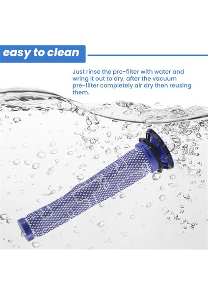 Dyson V7 V8 Robot Ön Yıkanabilir Filtre Değişimi Temiz Filtre (Yurt Dışından) fırsatları