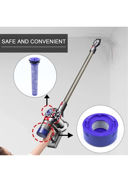 Dyson V7 V8 Robot Ön Yıkanabilir Filtre Değişimi Temiz Filtre (Yurt Dışından) indirimleri