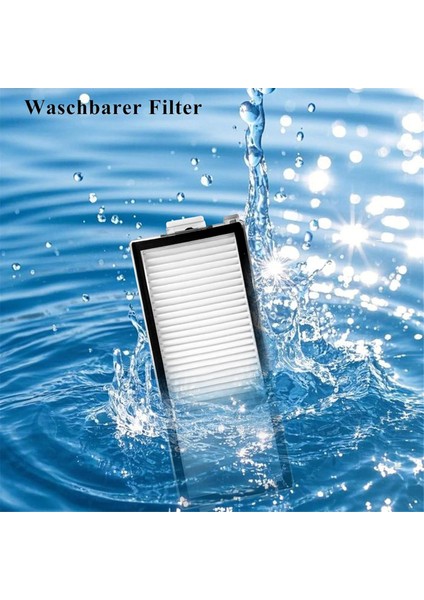 Roborock Qrevo Master/qrevo Slim Robot Vakum Süpürge, Yıkanabilir Filtre Yedek Parçaları Için Hepa Filtresi (Yurt Dışından) indirimleri