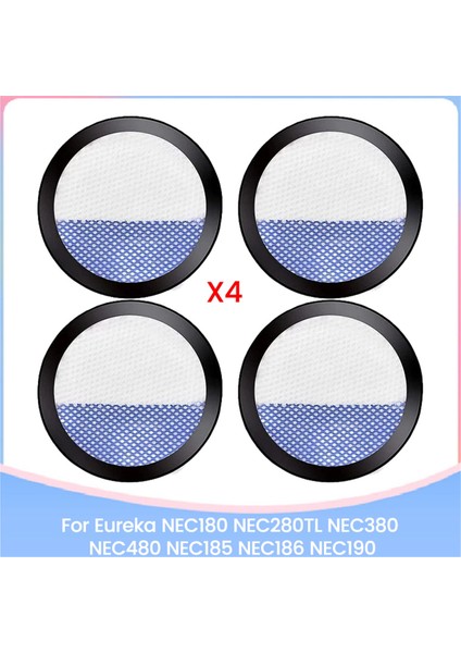 4pcs Eureka NEC180 NEC280TL NEC380 NEC480 NEC185 NEC186 NEC190 Vakum Süpürge Parçaları (Yurt Dışından)
