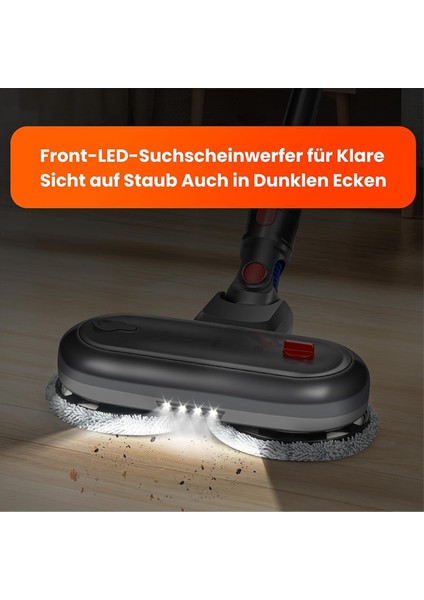 Dyson V7/V8/V10/V11/V15 Vakum Süpürge Için Paspas Eki, Islak Pas Ekibi LED Işıklı Su Depkini Içerir (Yurt Dışından) fırsatları
