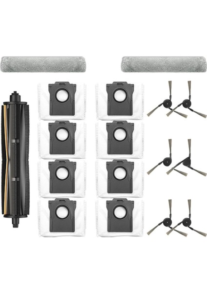 Ana Tricut Fırça Yan Fırça Rulo Paspas Bezi Toz Torbası Aksesuarları (Yurt Dışından)