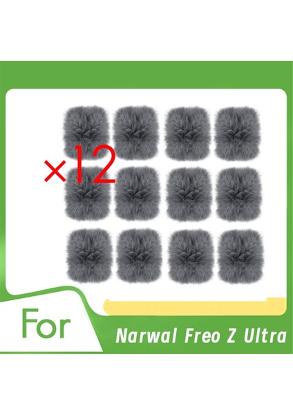 Narwal Freo Z Ultra Robot Vakum Temizleyici Yedek Aksesuarlar Için 12 Pcs Mop Süpürgelik Rag (Yurt Dışından)