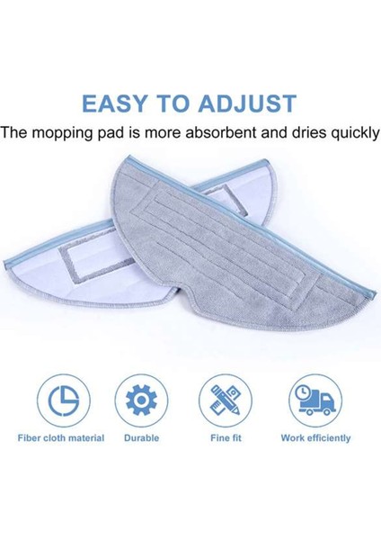 12PCS Roborock S7 S7MAXV S7MAXV Plus S8 S8+ T7S T7S Için Mikrofiber Pot Padleri Kiti Plus Vakum Süpürge Yedek Parçaları (Yurt Dışından) fiyatları
