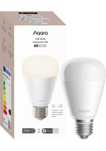 Akıllı LED Ampül (Cct, E27, 75W, 1100LM) T2 LB-L02E (Apple Home Destekli) fiyatları
