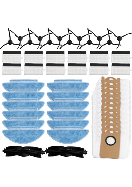 Ana Yan Fırça Hepa Filtre Paspas Bezleri Yedek Parça Değişimi (Yurt Dışından)