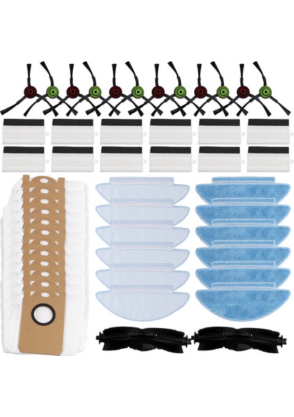Ana Yan Fırça Hepa Filtre Paspas Bezleri Yedek Parça Değişimi (Yurt Dışından) modelleri