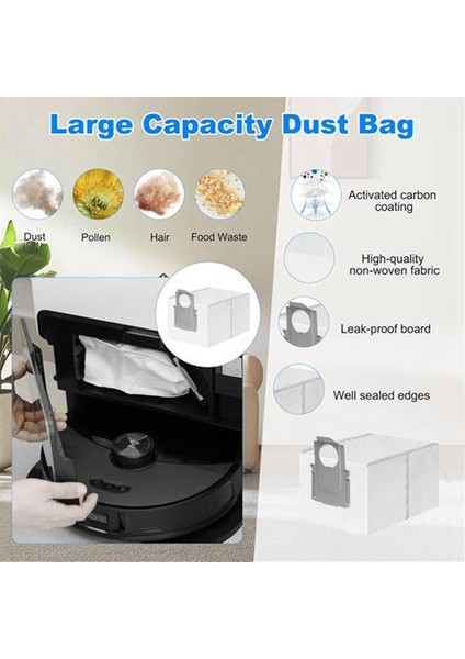 31PCS Fırça Toz Torbası Filtresi ve Paspas Bezi Roborock Için S8 S8 Maxv Ultra Vakum Temizleyici Aksesuarları Yedek Parçalar (Yurt Dışından) fırsatları