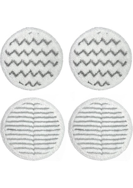 Köpekbalığı Için 4pcs S7000AMZ S7001 S6002EU T2 Serisi Mop Yedek Ped Köpekbalığı Sert Zemin Temizleme Kiti (Yurt Dışından)