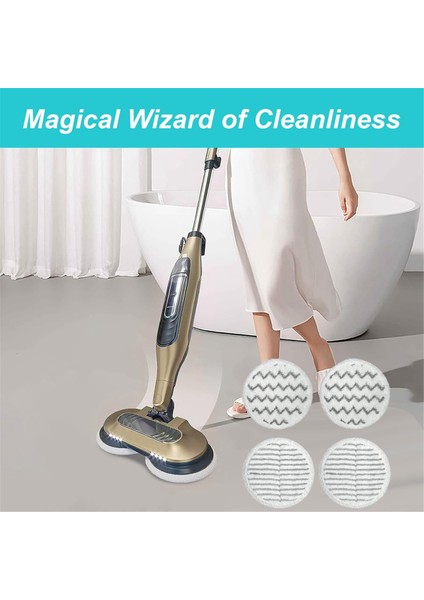 Köpekbalığı Için 4pcs S7000AMZ S7001 S6002EU T2 Serisi Mop Yedek Ped Köpekbalığı Sert Zemin Temizleme Kiti (Yurt Dışından) fiyatları