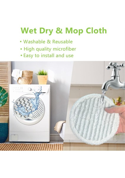 Köpekbalığı Için 4pcs S7000AMZ S7001 S6002EU T2 Serisi Mop Yedek Ped Köpekbalığı Sert Zemin Temizleme Kiti (Yurt Dışından) fırsatları