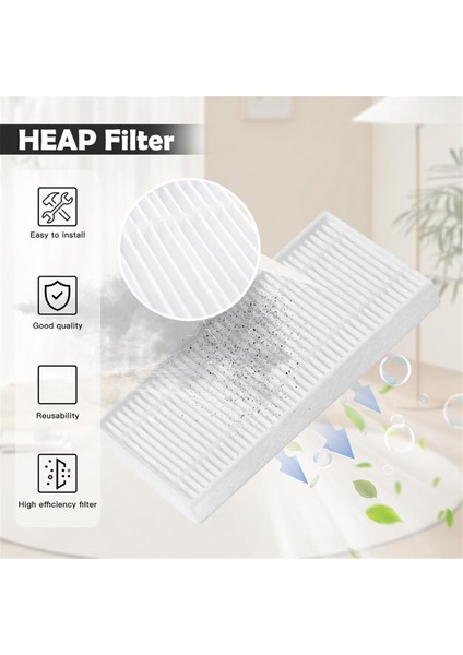 Eufy Omni C20 Robot Vakum Yedek Parçalar Için Aksesuarlar Ana Yan Fırça Hepa Filtre Mop Bez Toz Torbası (Yurt Dışından) fiyatları