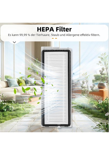 Roborock Q Revo Maxv Robot Süpürge Ana Yan Fırça Hepa Filtre Paspas (Yurt Dışından) modelleri