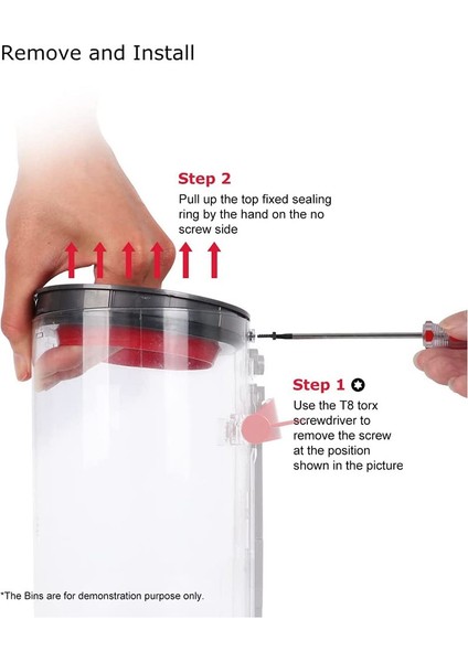 Dy-Son V11/SV14/SV15 Elektrikli Süpürge Parçaları Için Toz Haznesi Sızdırmazlık Halkaları (Yurt Dışından) fiyatları