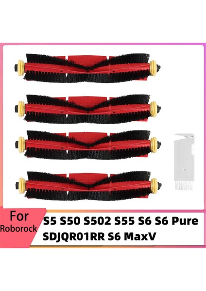 Roborock S5 S50 S502 S55 S6 S6 Saf E4 E2, E3, E5 E20 E25 E35 S65 1s SDJQR01RR Vakum Süpürge Aksesuarları (Yurt Dışından)