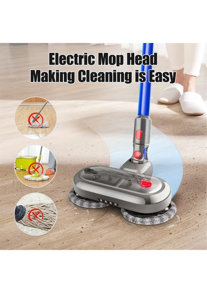 Elektrikli Islak Kuru Paspas Kafası Dyson V8 V8 V7 V10 V11 V15 Sert Zemin Yedek Vakum Süpürge Aksesuarları (Yurt Dışından) modelleri