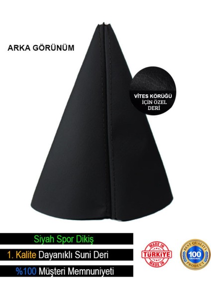 Mercedes Gl Siyah Deri Özel Tasarım Siyah Şerit Dikiş Vites Körüğü fiyatları