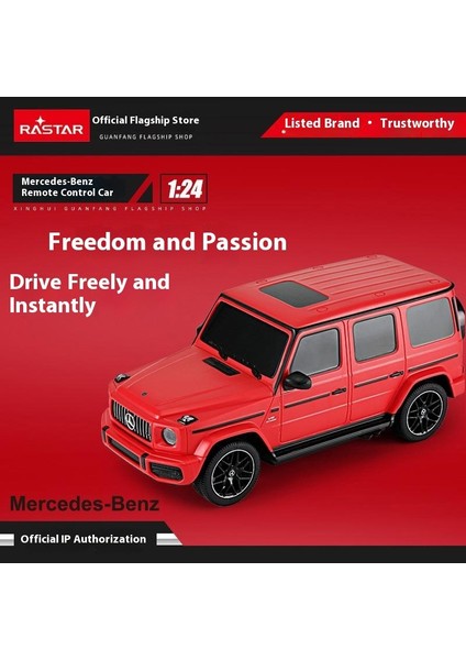Mercedes-Benz G63 Rc Araba Off-Road Küçük Araba Uzaktan Kumandalı Araba (Yurt Dışından)