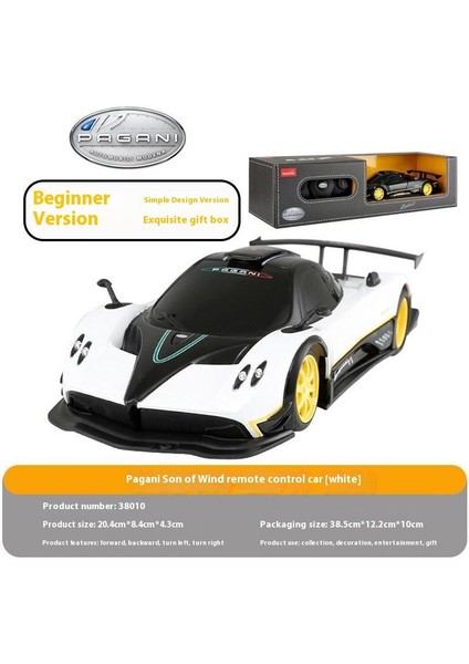 Rc Araba Buggy Oyuncak Polis Arabası Rc Araba 1:24 (Yurt Dışından)