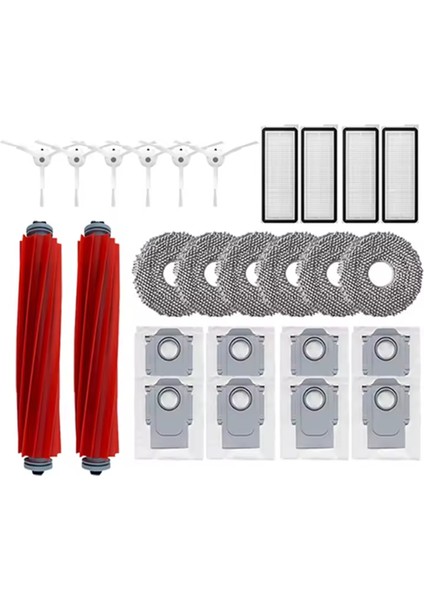 Roborock Q Revo Maxv/q Revo S/q Revo Pro Yedek Parçaları Için 26 Parça (Yurt Dışından)