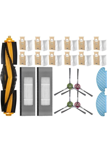 Ecovacs Deebot Robot Süpürge Filtre Paspas Bezi Toz Torbaları Için (Yurt Dışından)