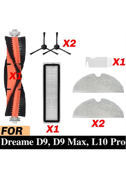 Dreame D9/d9 MAX/L10 Pro Robot Vakum Yedek Parçaları Için Uygun (Yurt Dışından) fiyatları