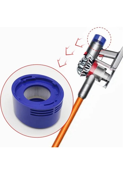 Dyson V6 V7 V8 DC59 DC58 Elektrikli Süpürge Filtresi Için Son Filtre (Yurt Dışından) fiyatları