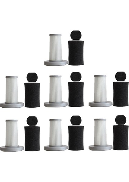 Deerma Için 10 Set Elektrikli Süpürge Hepa Filtre Sünger Filtre Kiti (Yurt Dışından)