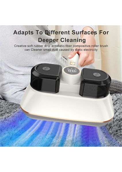 Uv-C Işığı ve 13KPA Emme ile Kablosuz Yatak Elektrikli Süpürge, Toz ve Evcil Hayvan Saçları Için El Vakumu (Yurt Dışından) fırsatları