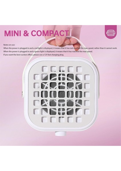 Tırnak Tozu Toplayıcı Mini C Tip Toz Toplayıcı Fan Güçlü Vakum Süpürge Manikür Pedikür Aracı (Yurt Dışından) fırsatları