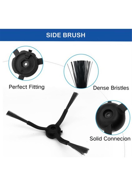 Airrobo T20+ Vakum Süpürge Aksesuarları Için Ana Yan Fırça Paspası Filtresi Ultra Dayanıklı Temizleyici Parçalar Aksesuarlar (Yurt Dışından) modelleri