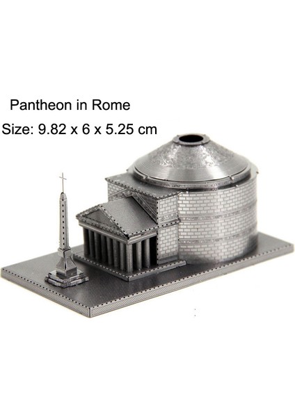 Yeni 3D Mini Üç Boyutlu Metal Yapboz Karikatür Yapboz Modeli Doğum Günü Hediyesi (Yurt Dışından)