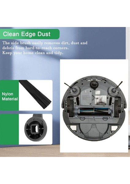 Köpekbalığı Aı ve Iq Serisi Vakumlar Yan Fırça Yedek Parçaları Için 10 Pcs Yan Fırça (Yurt Dışından) indirimleri