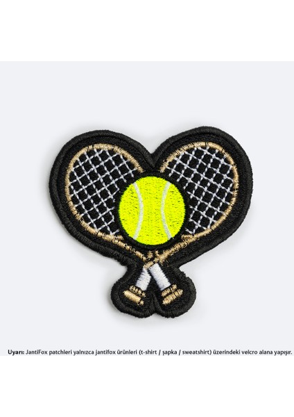 Tenis Dokuma Cırtlı Yama-Patch Sticker