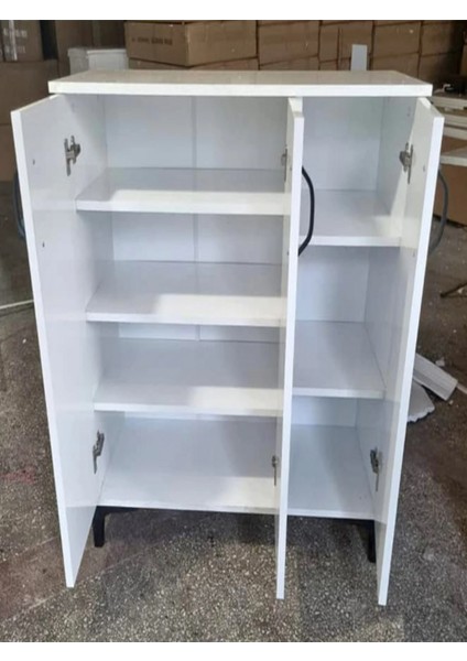 3 Kapaklı 6 Raflı Mini Kiler Dolabı fiyatları