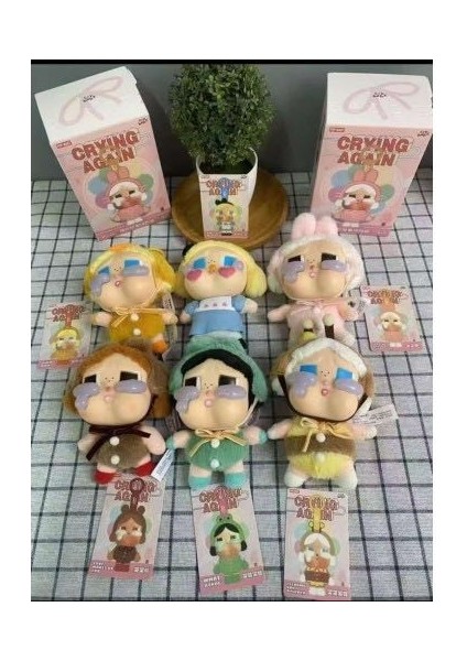 Cry Babies Peluş Göz Yaşı Süpriz Paket 17CM modelleri