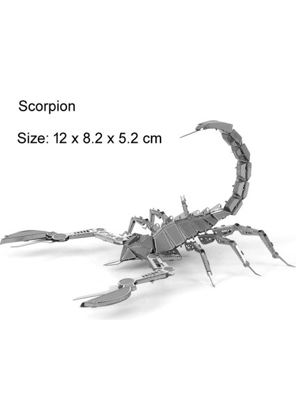 Yeni 3D Mini Üç Boyutlu Metal Çizgi Film Puzzle Yapboz Modeli Doğum Günü (Yurt Dışından)