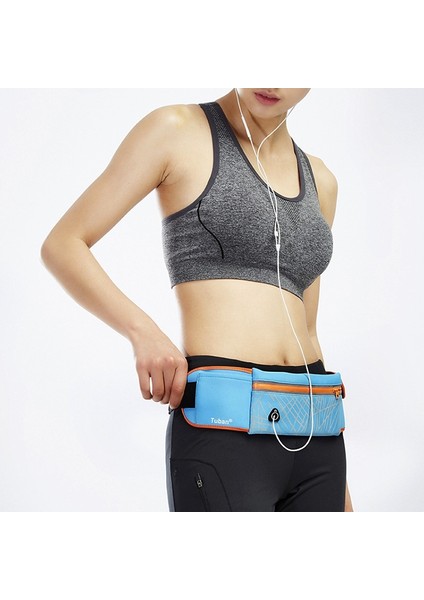 Büyük Kapasiteli Açık Hava Sporları Koşu Spor Salonu Bel Çantası (Yurt Dışından)
