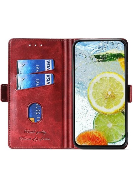 Samsung Galaxy S25 Ultra 5g Için Kontrast Renkli Pu Kılıf (Yurt Dışından) modelleri