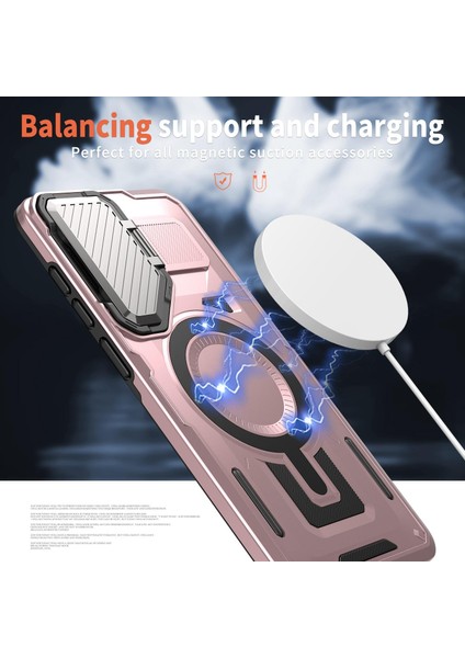 Samsung Galaxy S25 Edge 5g Için Tutucu Magsafe Telefon Kılıfı (Yurt Dışından) modelleri
