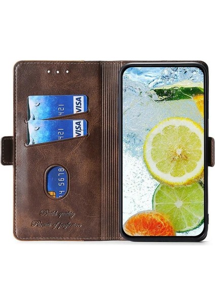 Samsung Galaxy S25 Ultra 5g Için Kontrast Renkli Pu Kılıf (Yurt Dışından) modelleri
